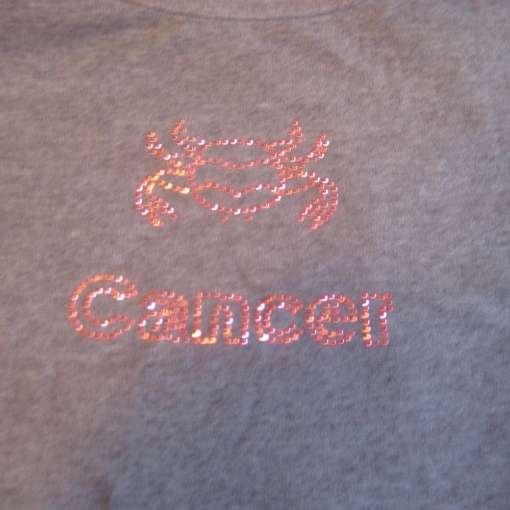 LONG SLEEVE TOP WITH CANCER STUDDING